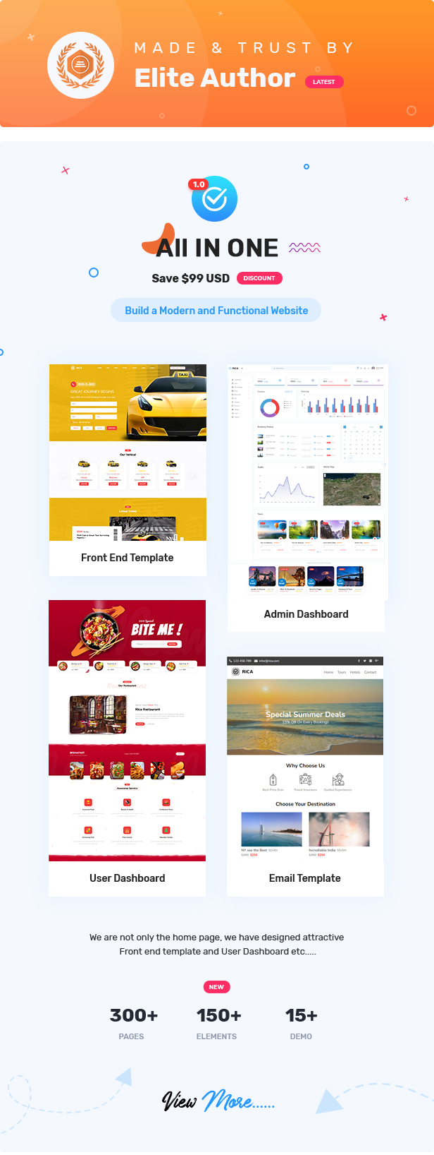 Rica - Travel & Tour Online Booking Angular Template