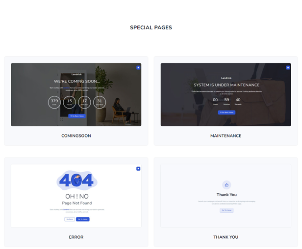 Landrick - Multipurpose App, Saas & Software Landing & Admin Dashboard Template (Bootstrap 5) - 22