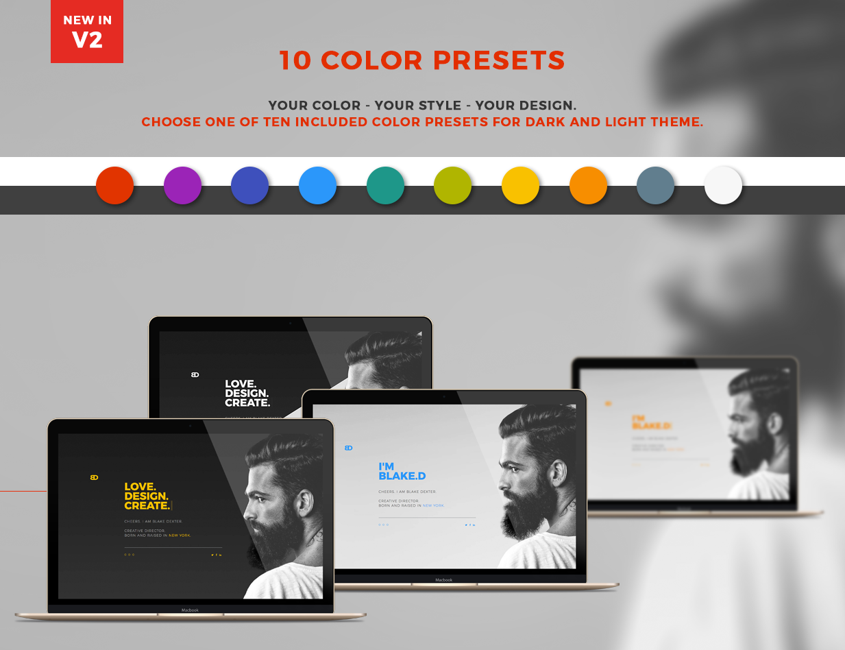 BlakeD - Portfolio & Resume Template - 8