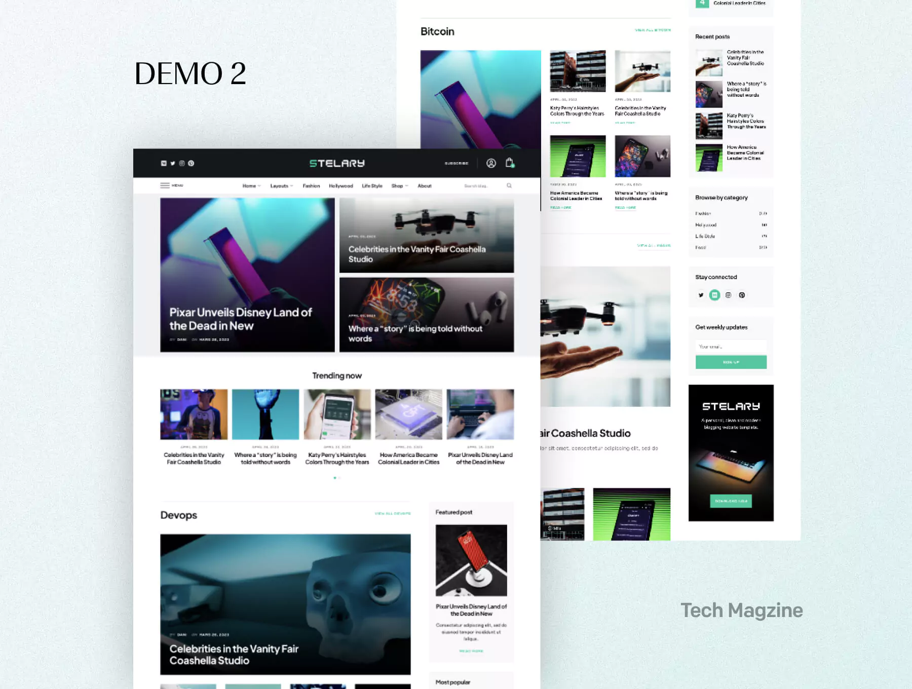 Stelary - Blog & Magazine WordPress Theme - 12