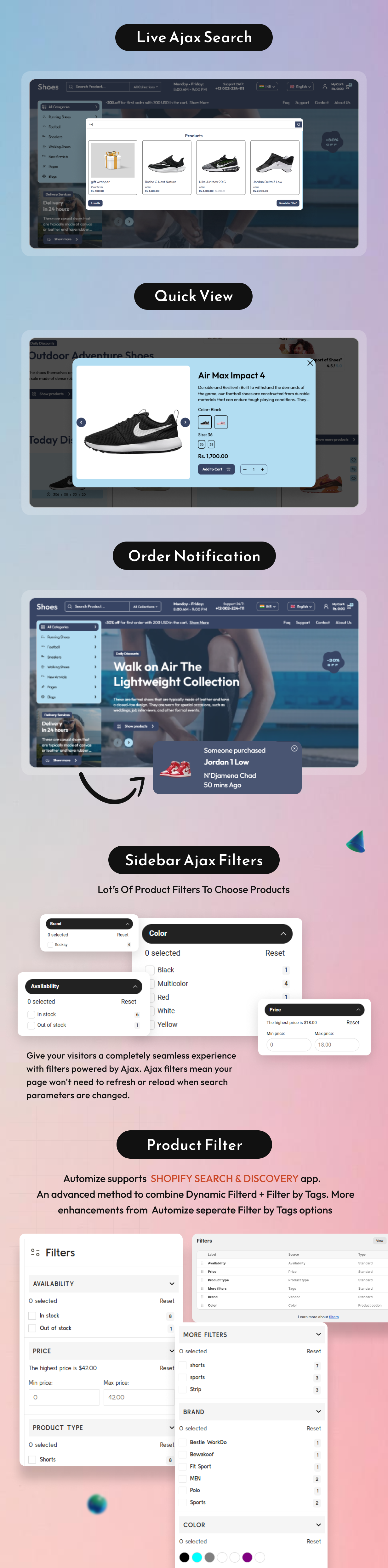 Shoes - Sports Footwear Responsive Shopify 2.0 Theme - 11