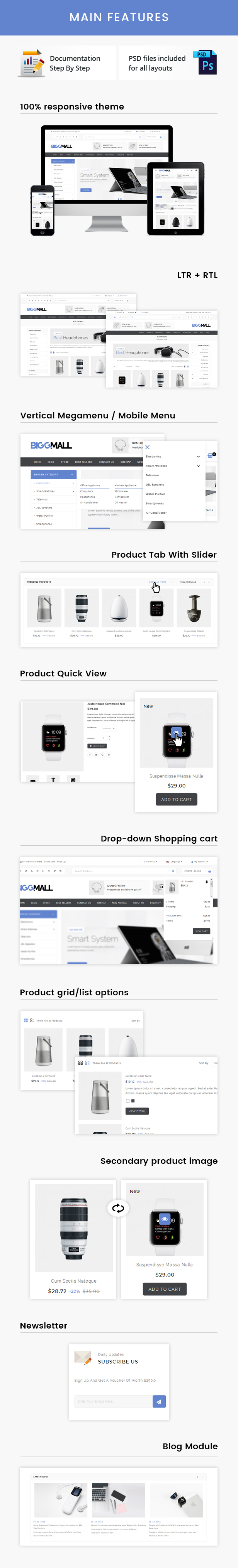 BiggMall - Responsive Prestashop 1.7 Theme 