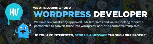 Red Samurai PSD Template - 6