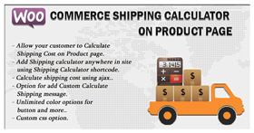 Woocommerce Shipping Calculator On Product Page 