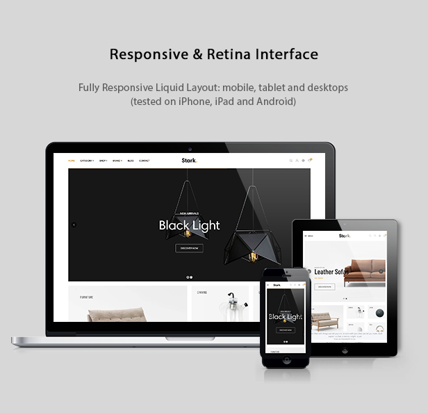 Fully responsive for any devices