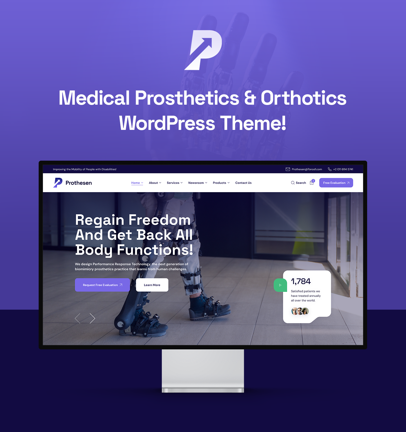 Prothesen - Prosthetics & Orthotics Care WordPress Theme - 4