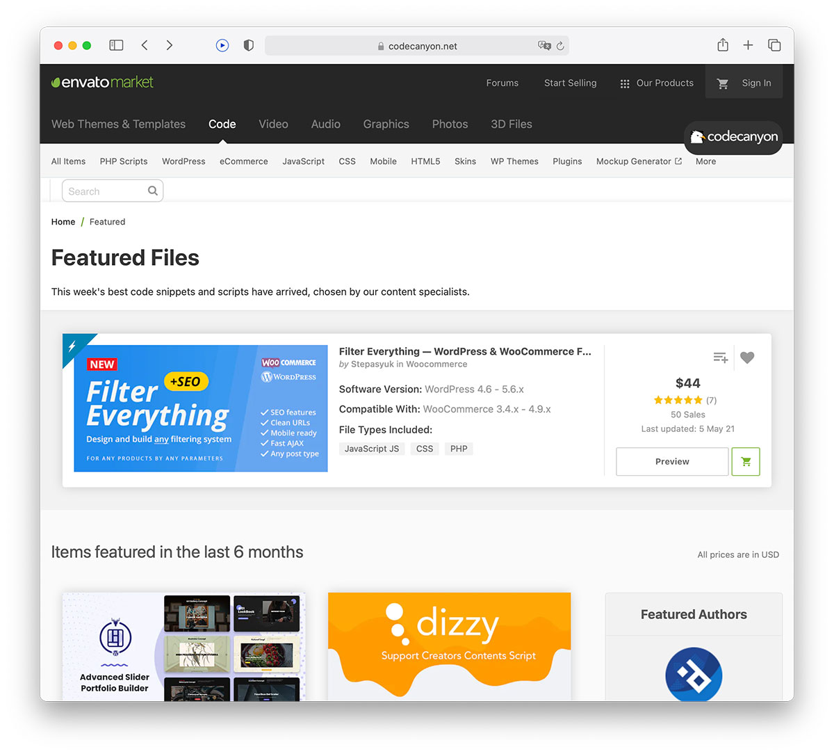 Filter Everything - WooCommerce Product Filter Featured Item on CodeCanyon