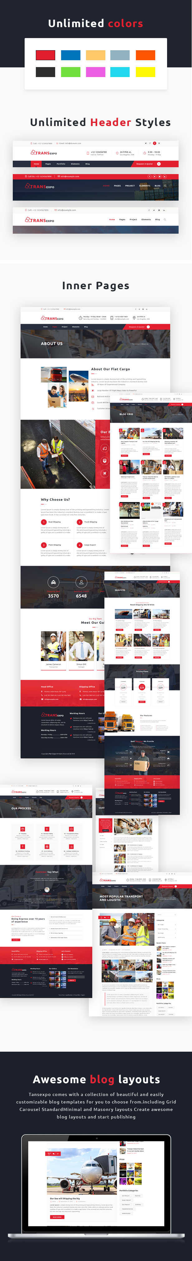 Transexpo WordPress Theme