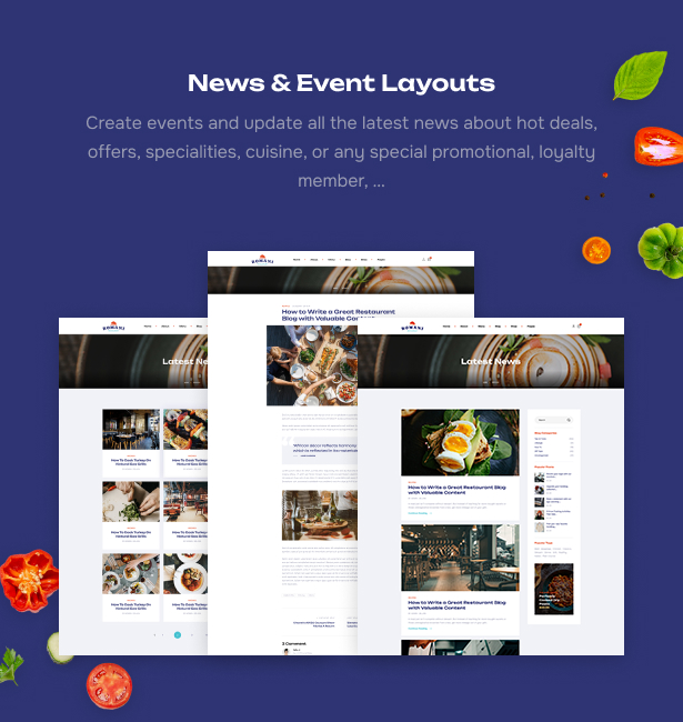 Romani - Restaurant WordPress Theme