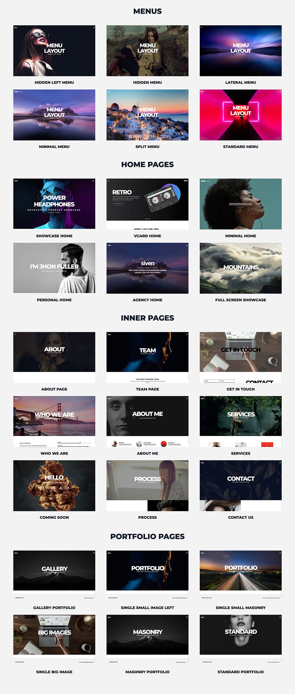 Siven - Adobe Muse Template - 2