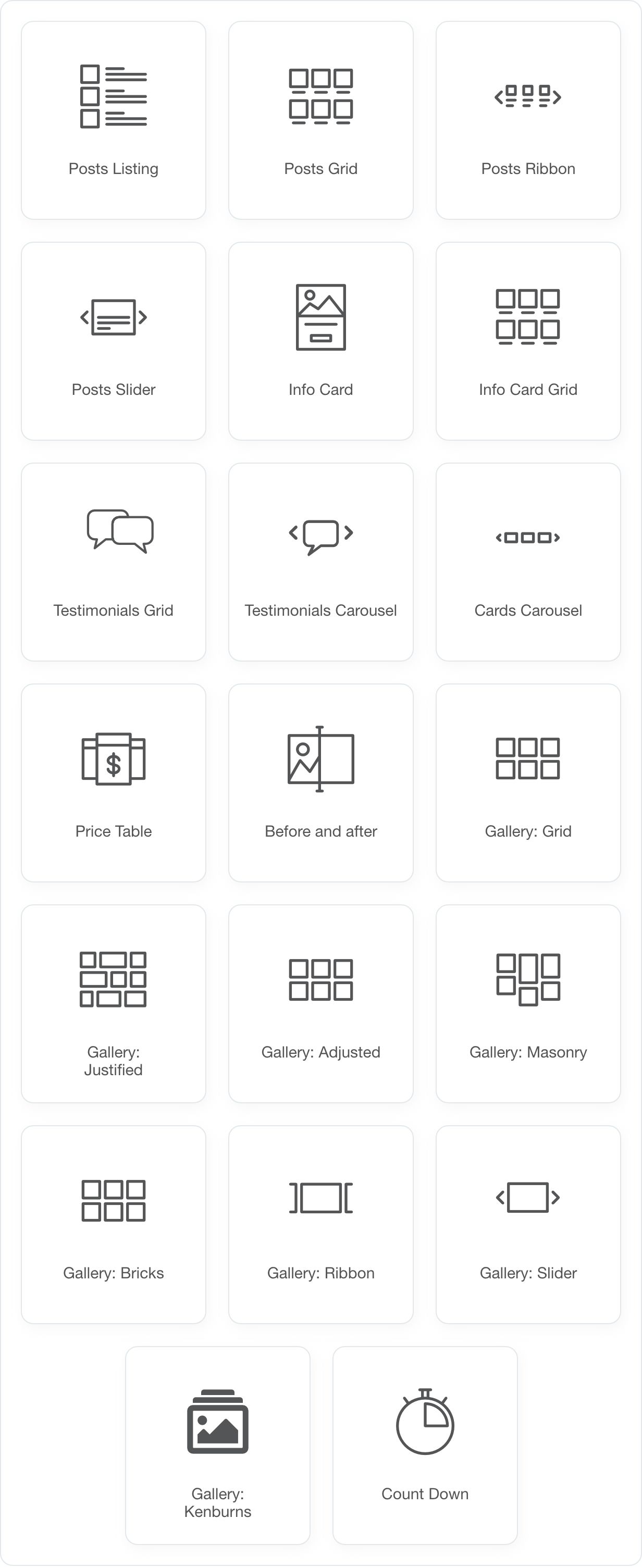 Additional Elementor Widgets