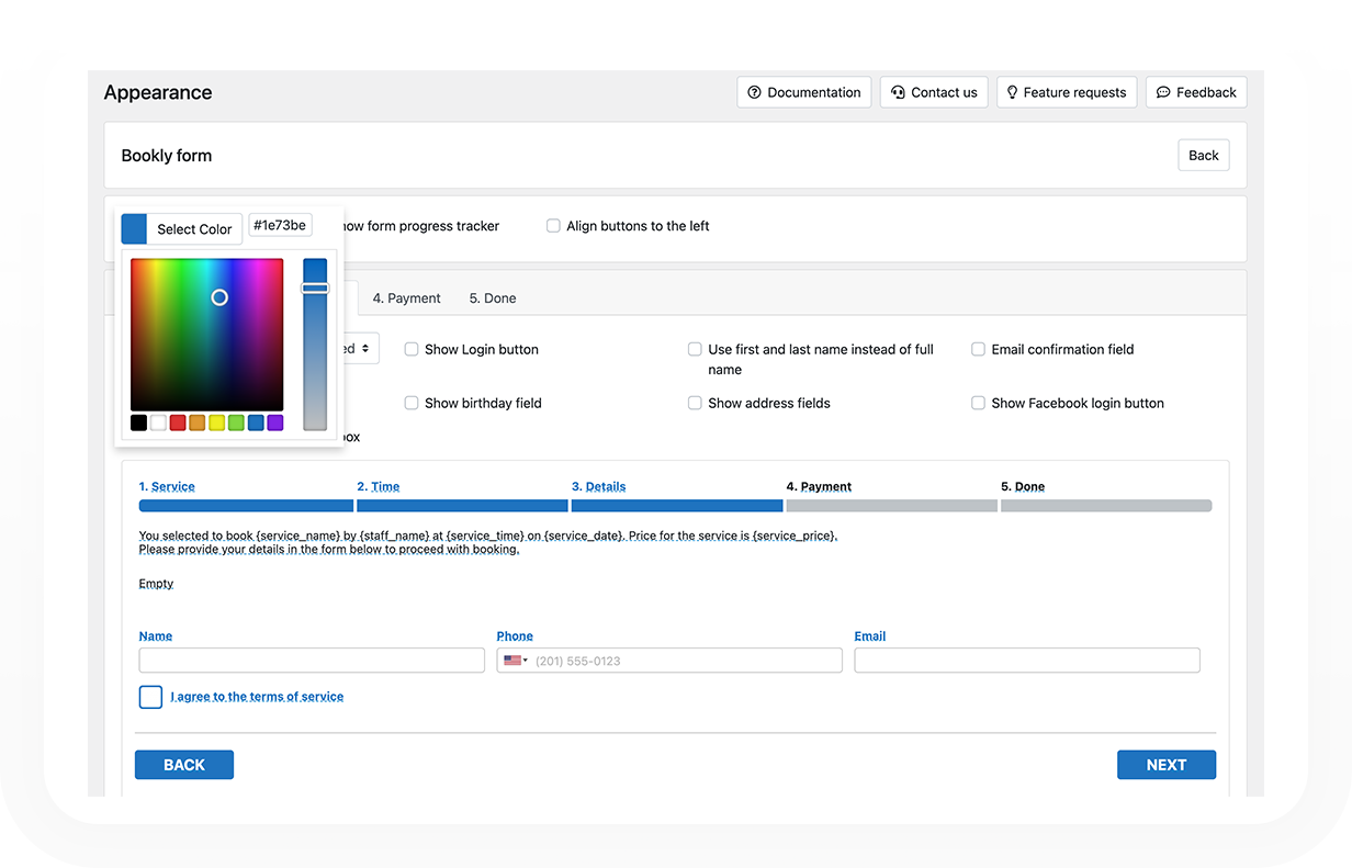 Bookly PRO - Sistema de software de reserva y programación de citas - 49