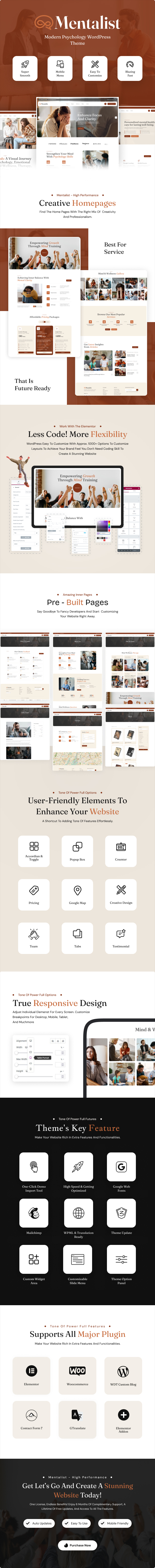 Mentalist - Mental Wellness WordPress Theme - 1