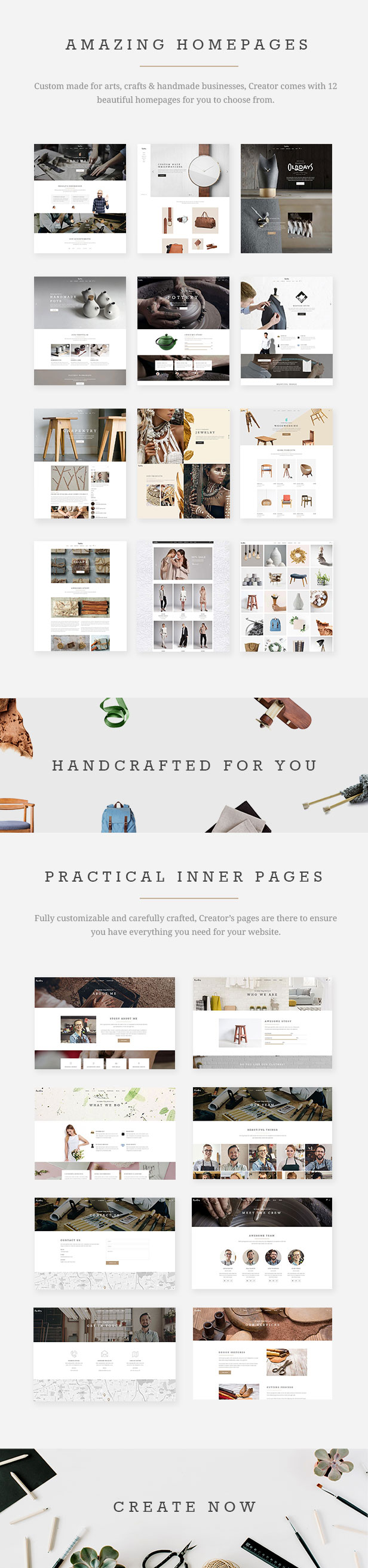 Creator - Theme for Handmade Artisans - 1