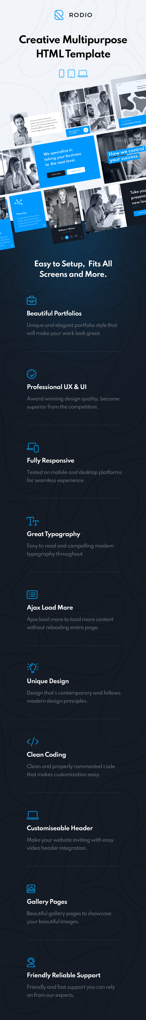 Rodio – Creative Multipurpose HTML Template - 3