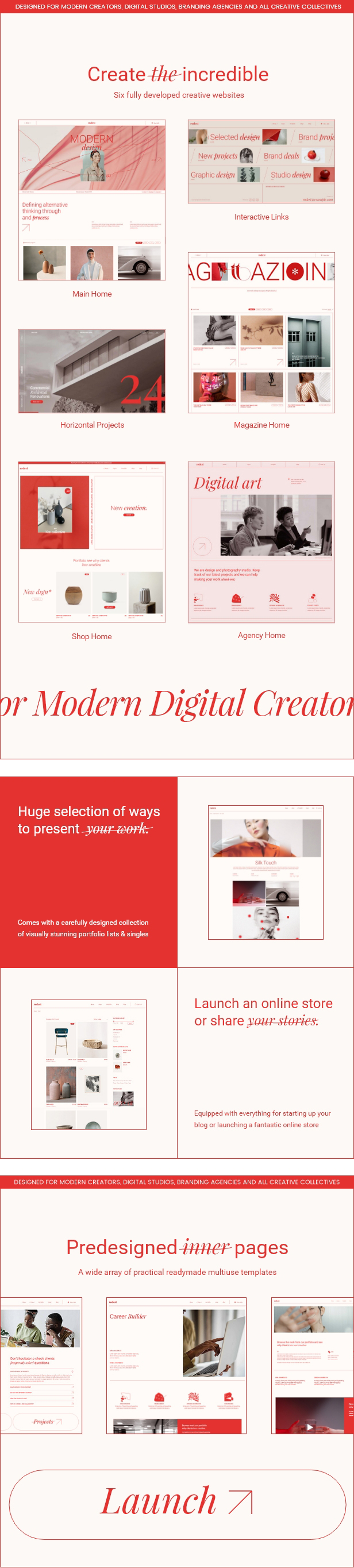 Rødest - Creative Elementor WordPress Theme - 2