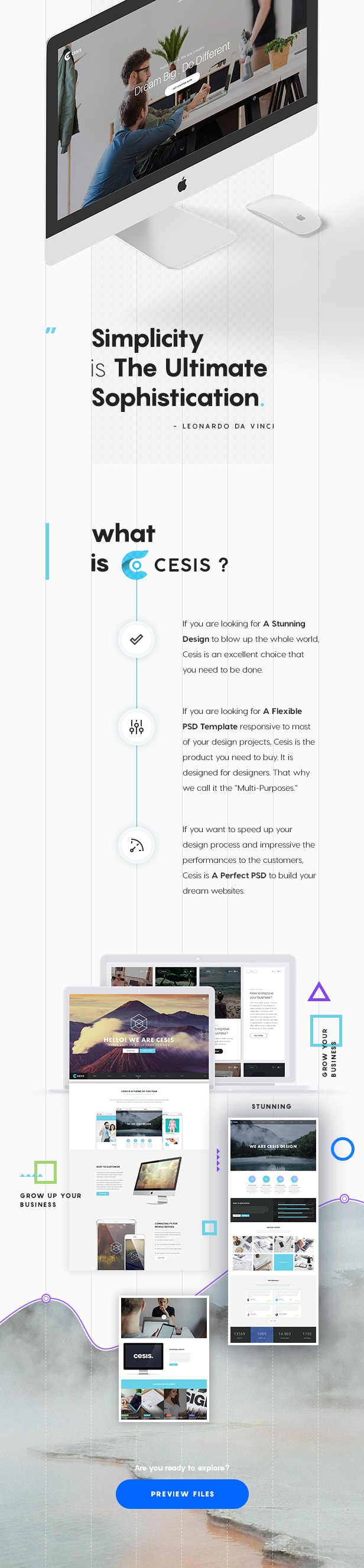 Cesis | The Ultimate Multi-Purpose PSD Template of 2016
