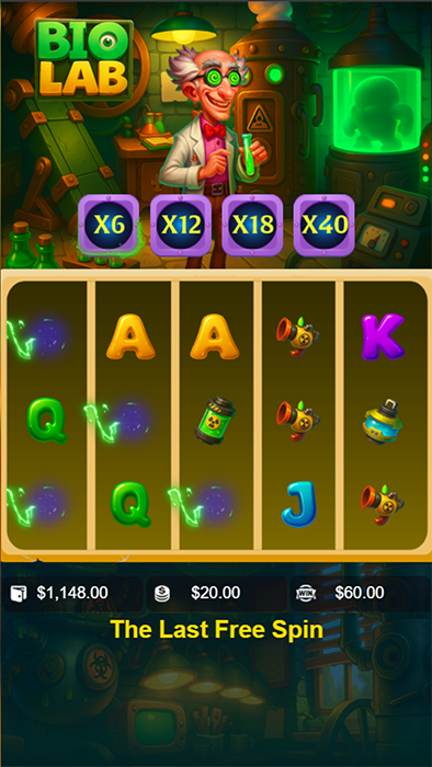 BioLab - HTML5 Game - 3