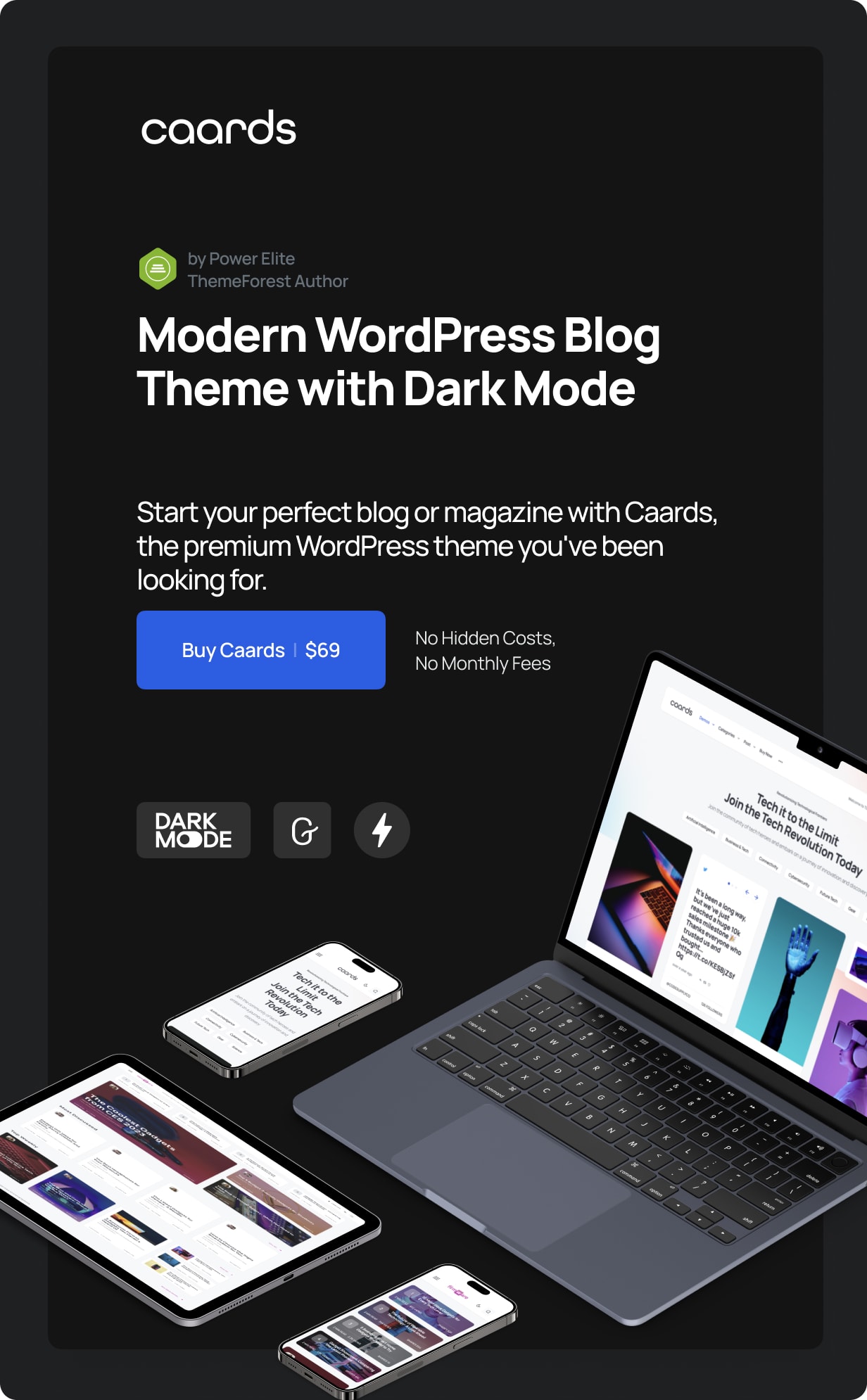 Caards - Modern Blog & Magazine WordPress Theme with Dark Mode - 31