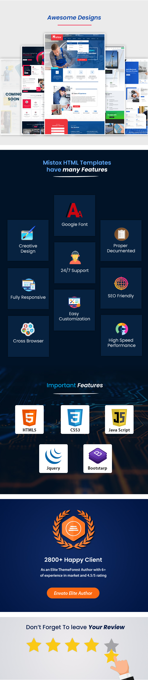 Mistox - Responsive Multi Purpose HTML5 Template - 7