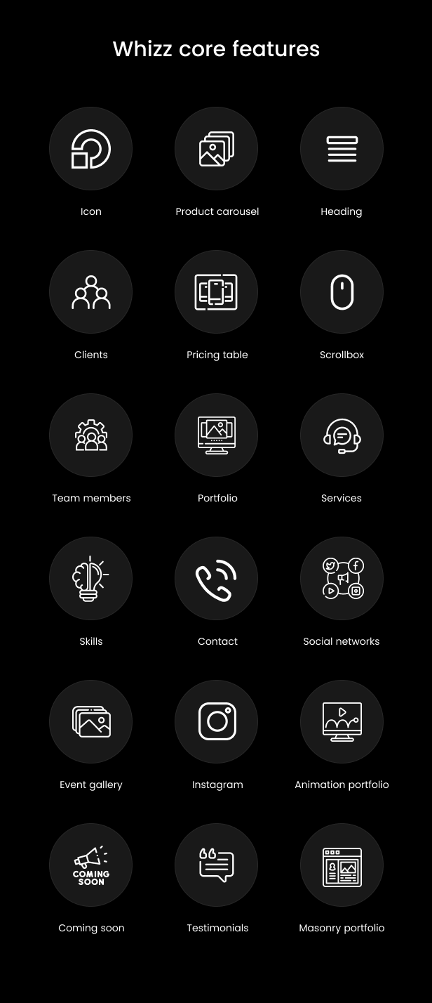 Whizz Photography WordPress Theme for professional photographers with 45+ demos, 24 gallery styles, WooCommerce, and WPBakery builder.
