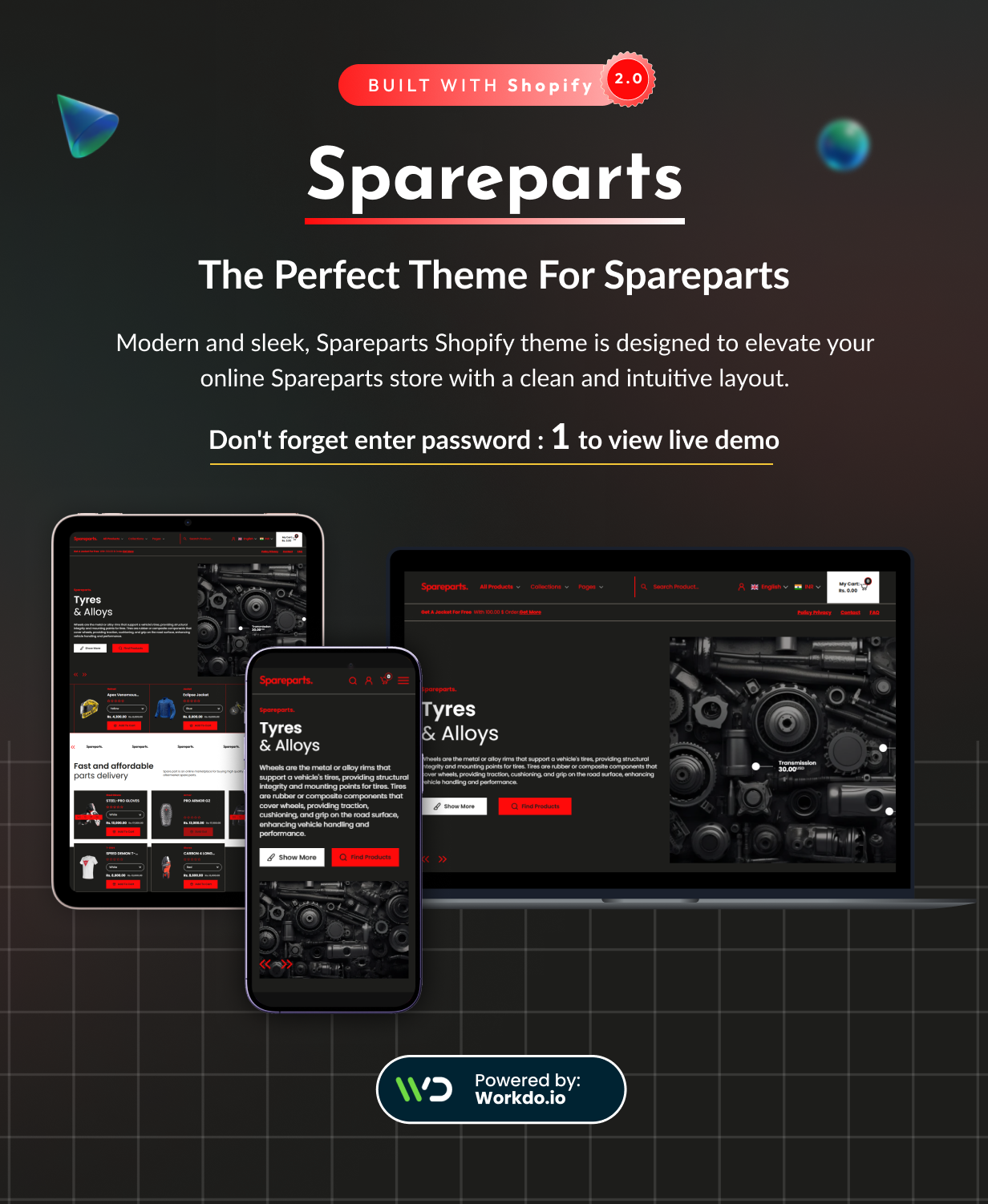 Spareparts - Auto Parts & Car Accessories Shopify 2.0 Theme - 7