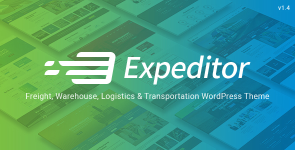 Expeditor - Logistics & Transportation WordPress Theme