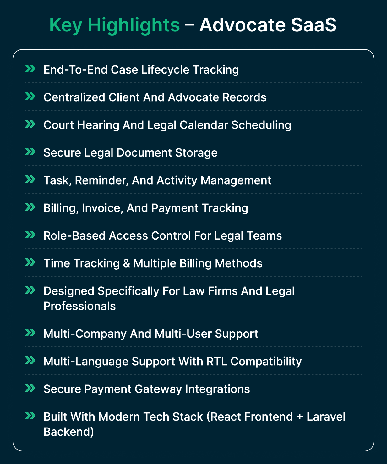 Advocate SaaS - Legal Practice Management - 5