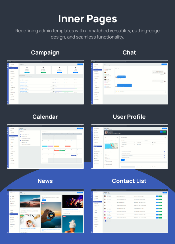 Qubes - Multipurpose ASP MVC Admin Template - 4