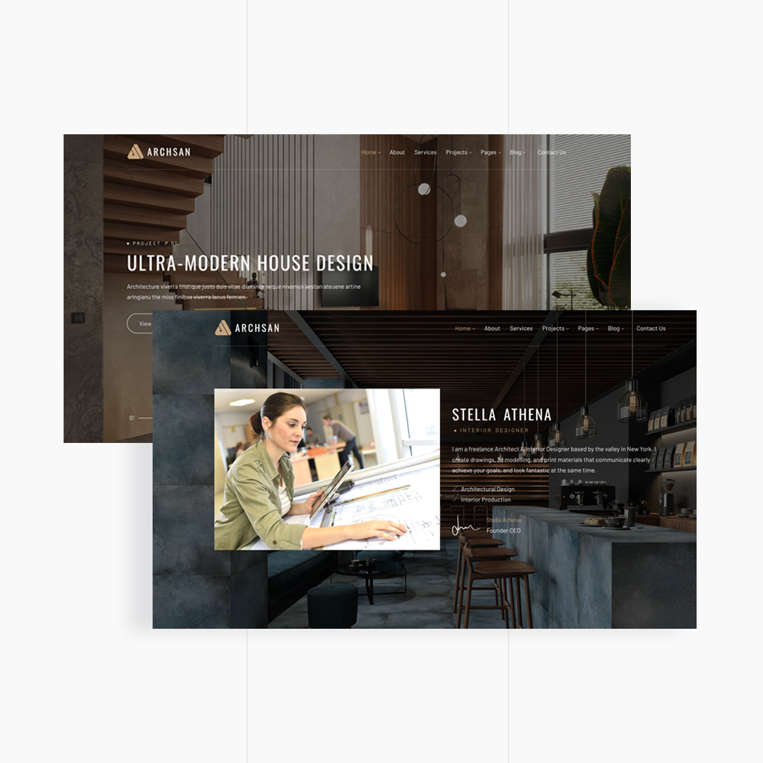 ArchSan - Architecture & Architect Template