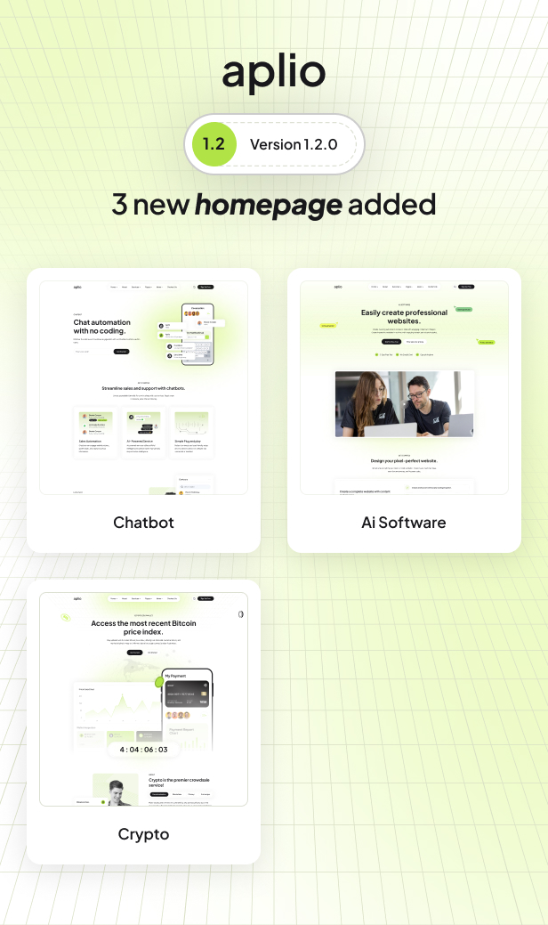 Aplio | SaaS Landing Template