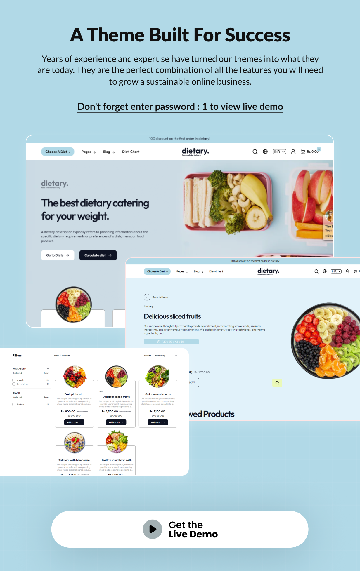 Dietary - Healthy food Shopify 2.0 eCommerce Templates - 10