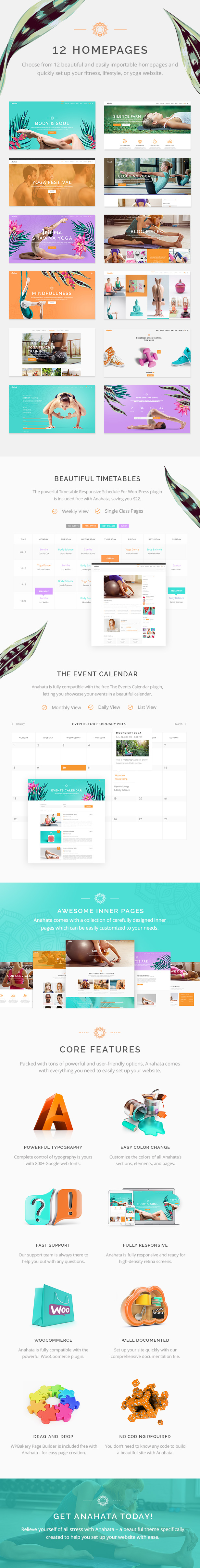 Anahata - Yoga, Fitness and Lifestyle Theme by Mikado-Themes