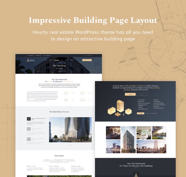 Hourty - Single Property WordPress Theme