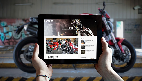 Motoblog - A WordPress Theme for Motorcycle Lovers - 2