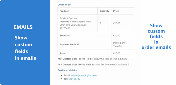 Advanced Custom Fields for WooCommerce - 7