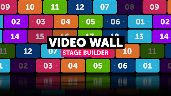Video Wall Stage Builder - 14