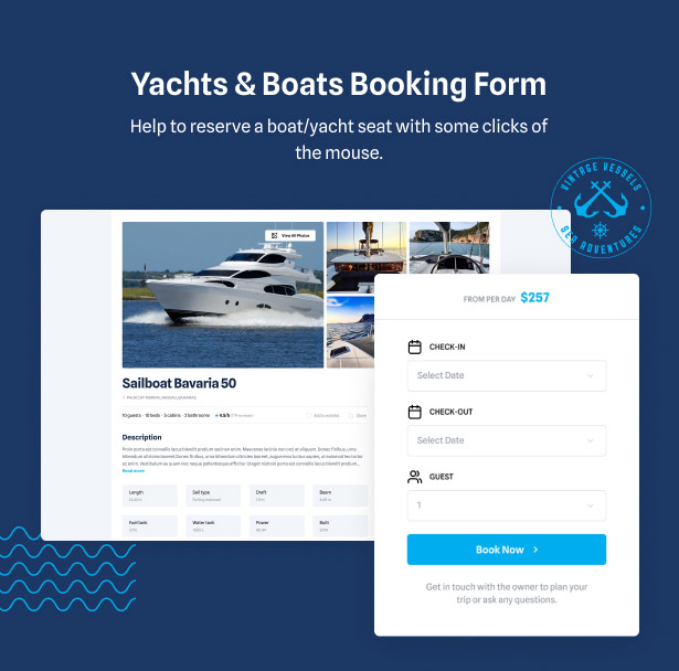 Floaty - Boat & Yacht Rental WordPress Theme