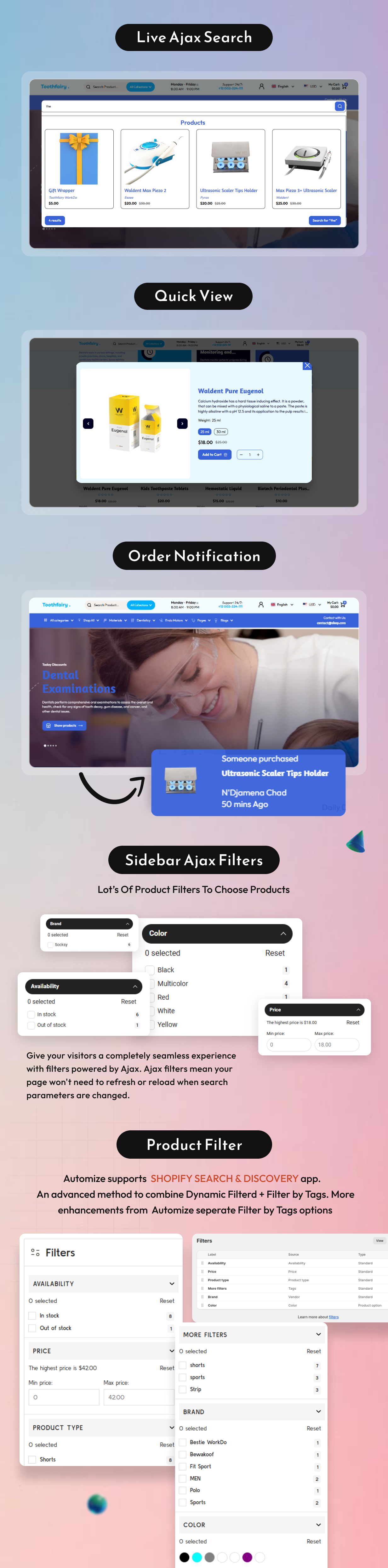 Tooth Fairy - Shopify 2.0 Dental Care Essentials Theme - 11