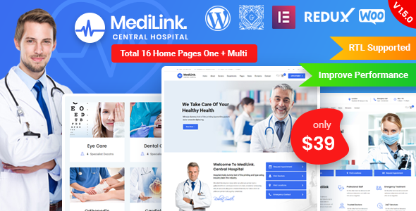 Medical WordPress theme