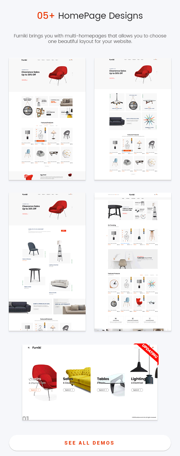 Furniki - Furniture Store & Interior Design WordPress Theme 