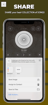 SONORA | iOS iPhone Music Player App Template (Swift) - 12