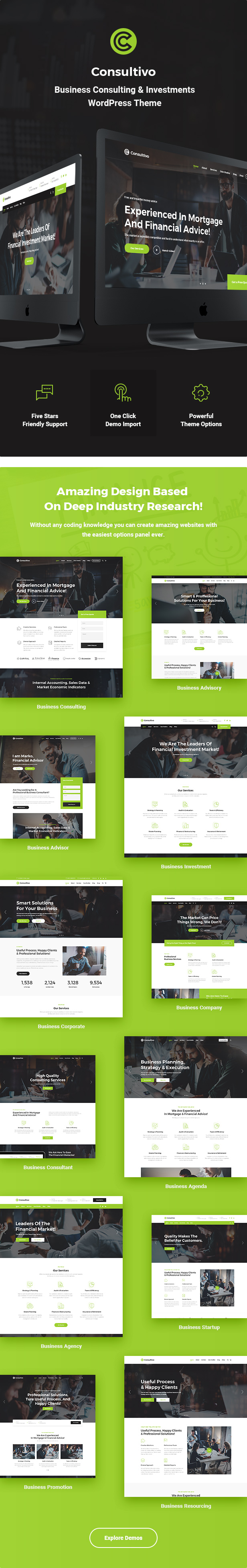 Consultivo - Business Consulting WordPress Theme - 5