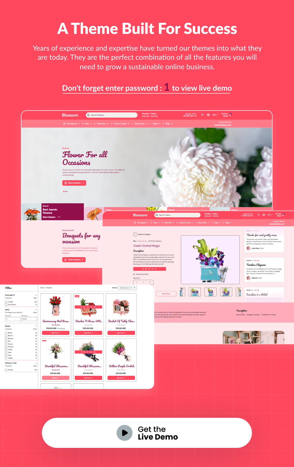 Blossom - Flower Shop and Florist shopify 2.0 Theme - 10