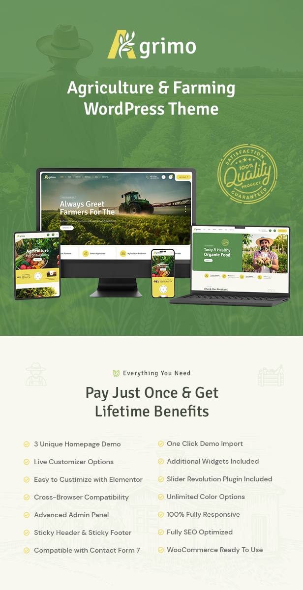 Agrimo WordPress Theme