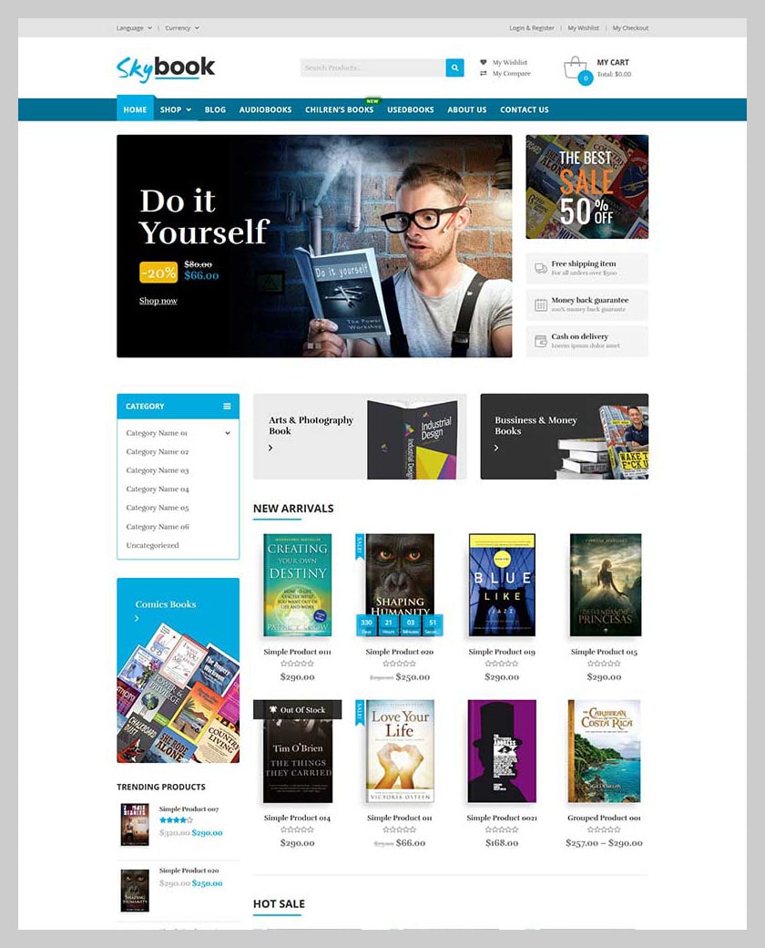 VG Skybook - WooCommerce Theme For Book Store - 5