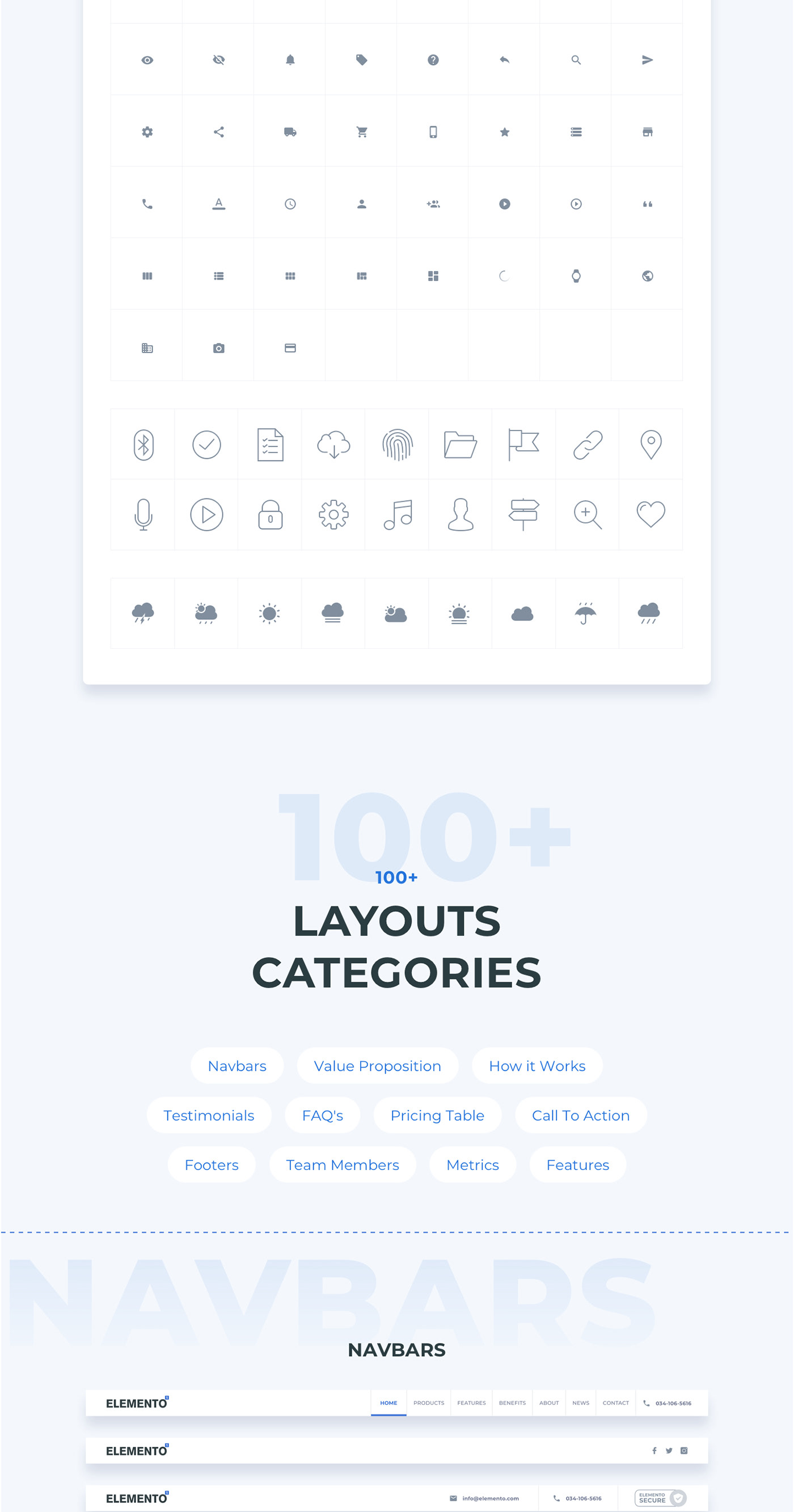 Elemento UI Kit - Components Library for Web - 18