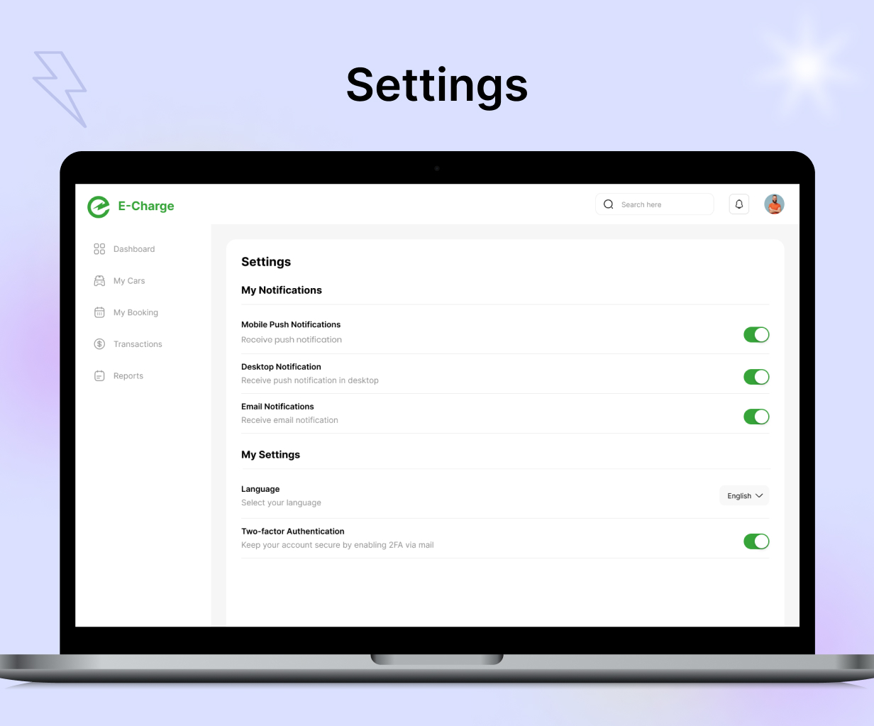 EVChargeHub Admin Panel UI Template: Flutter Admin & Dashboard Template | Responsive - 12