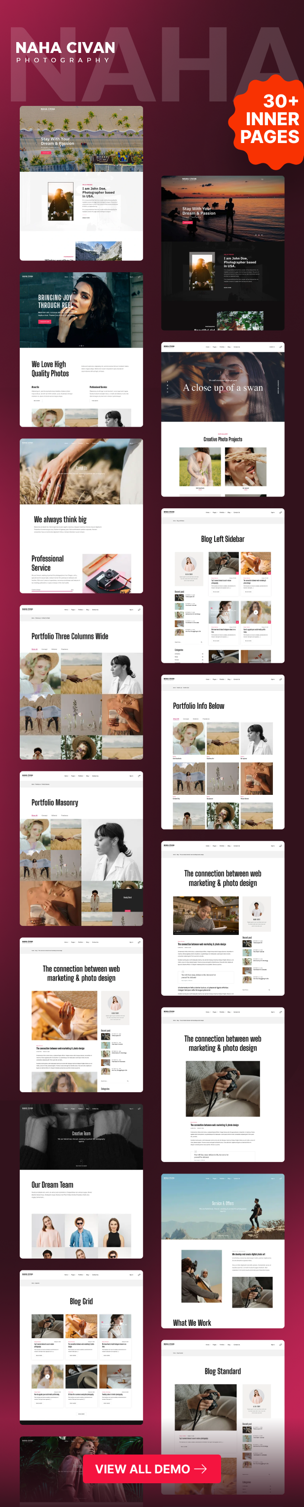 NahaCivan – Photography Portfolio HTML Template - 2