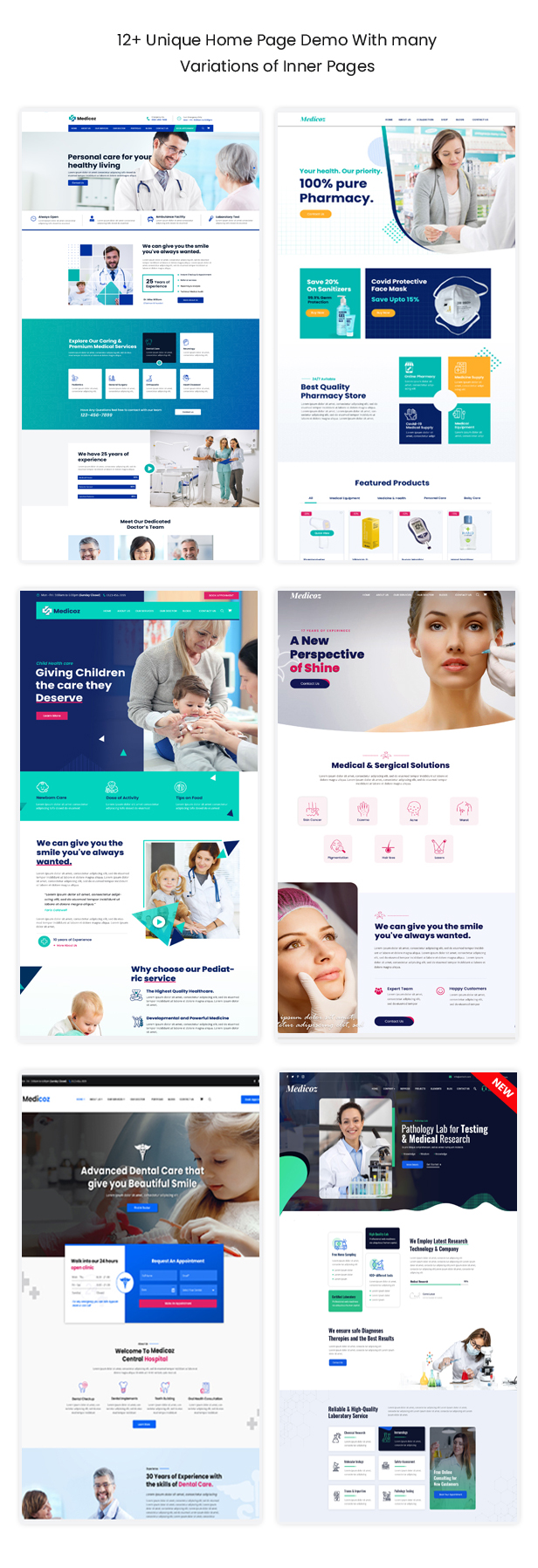 Medicoz – WordPress theme for clinic and pharmacy – 3